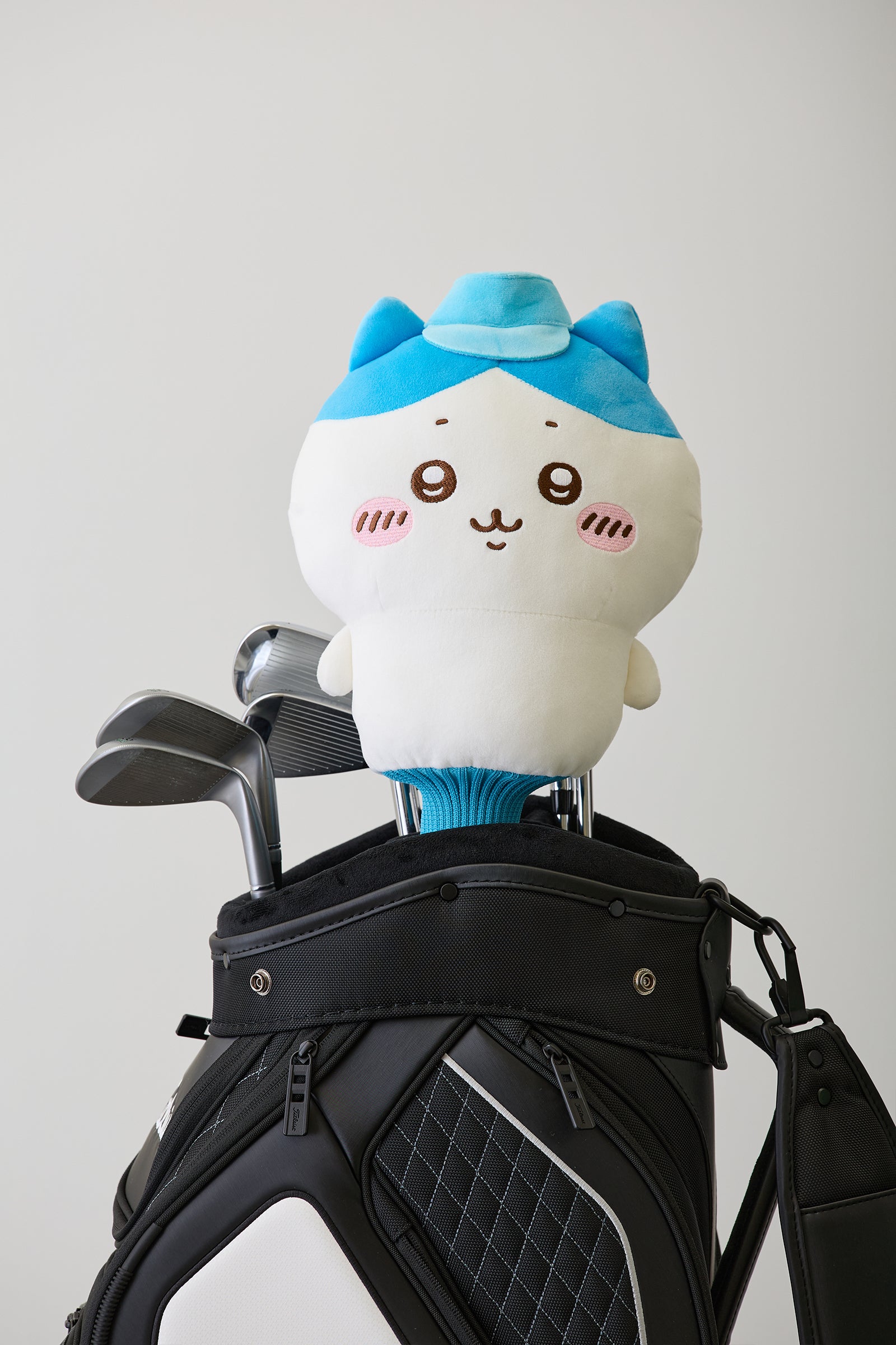 ちいかわGOLF ヘッドカバーDRニット ハチワレ