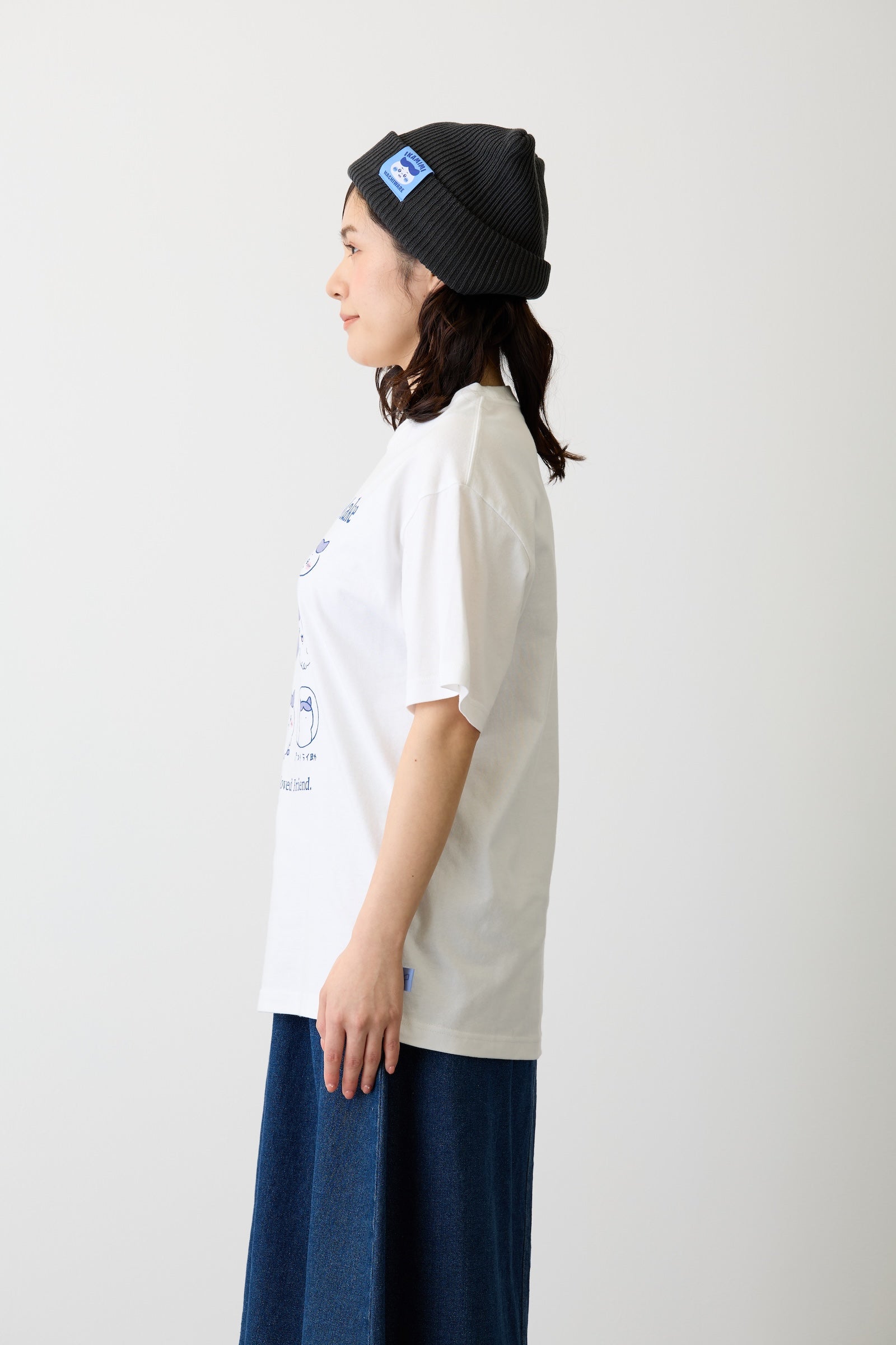 ちいかわ Tシャツ ハチワレシリーズ ホワイト