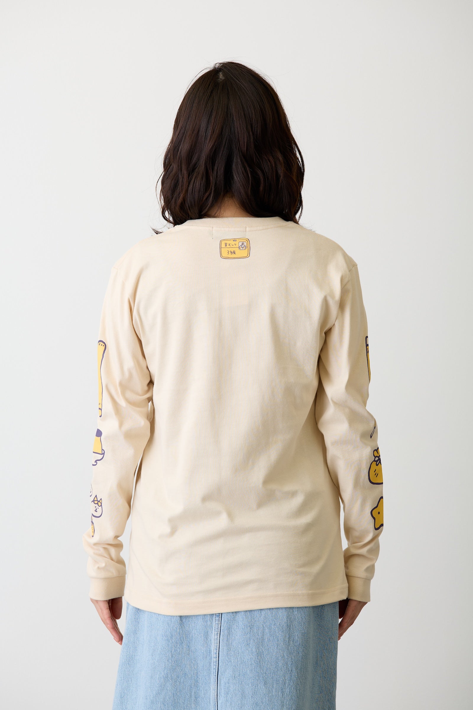 ちいかわ L/STシャツ うさぎ サンドベージュ