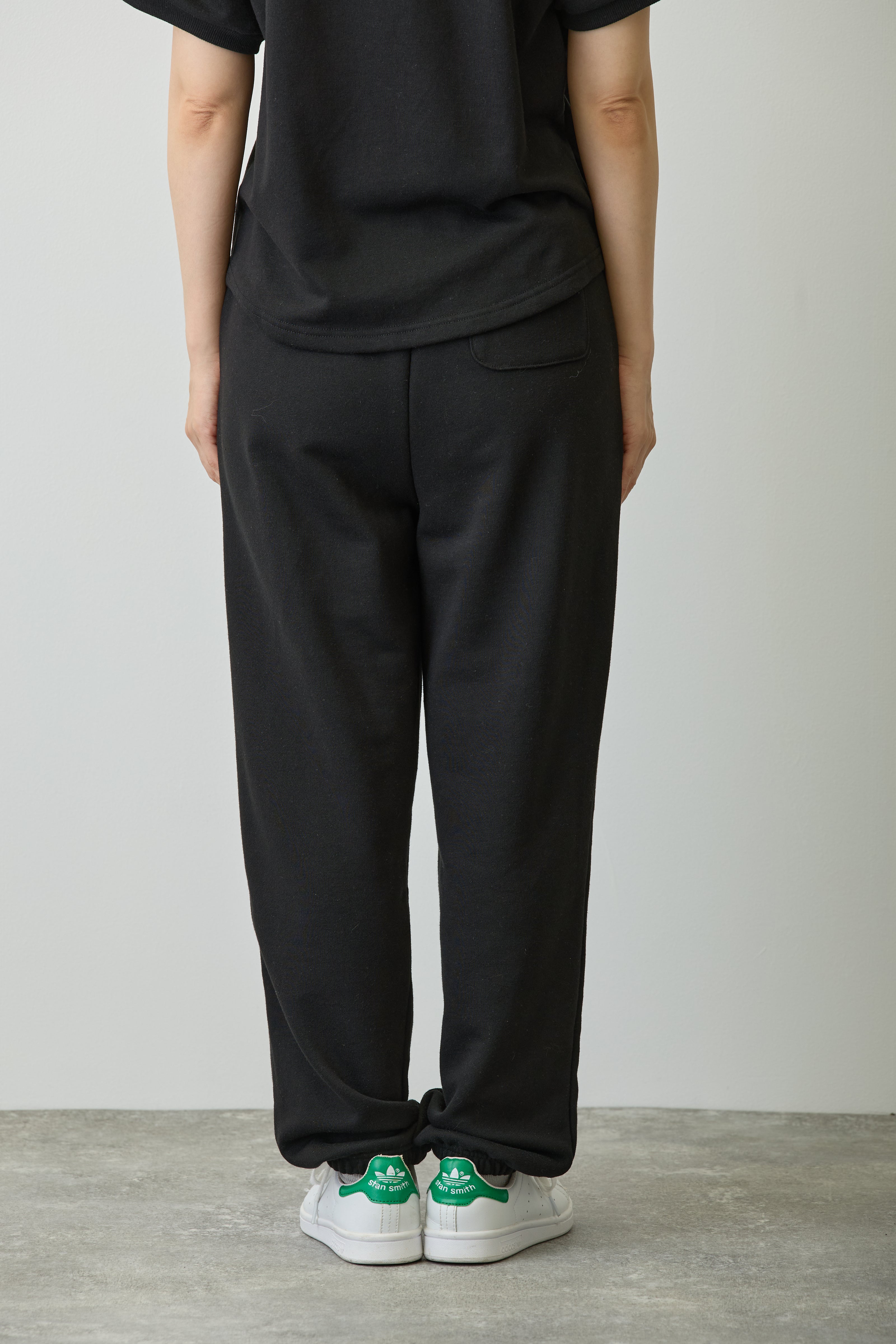 ナガノキャラクターズ スウェットパンツ カレッジ くま ブラック