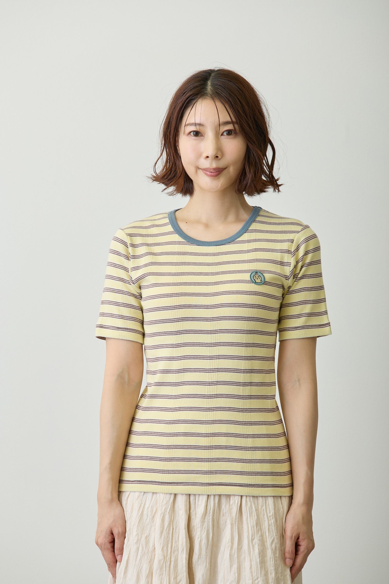 ちいかわ Tシャツ Robert P.Miller×Talking うさぎ BANANA