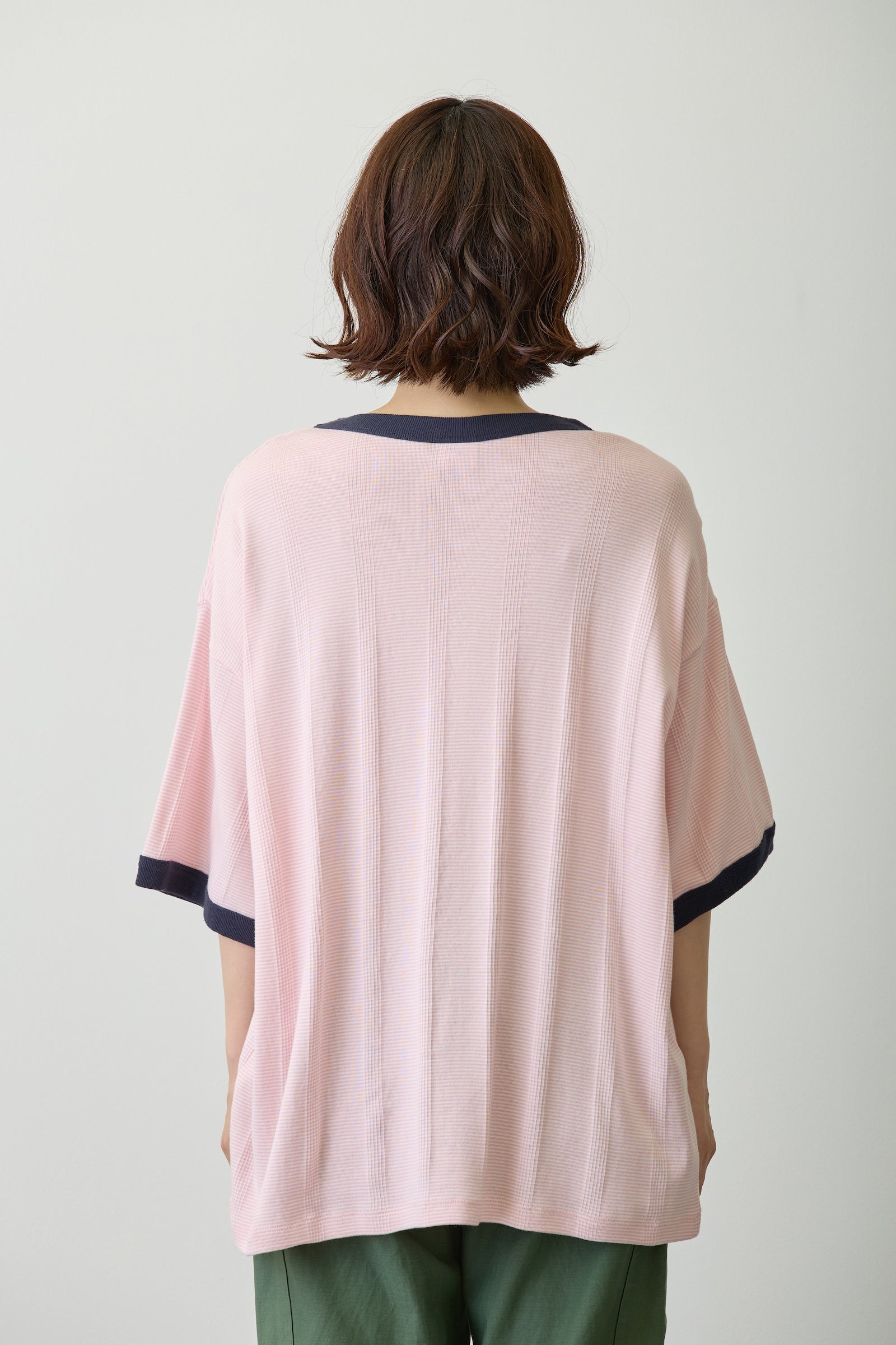 ちいかわ ビッグシルエットポケットTシャツ Robert P.Miller×Talking ちいかわ FLAMINGO