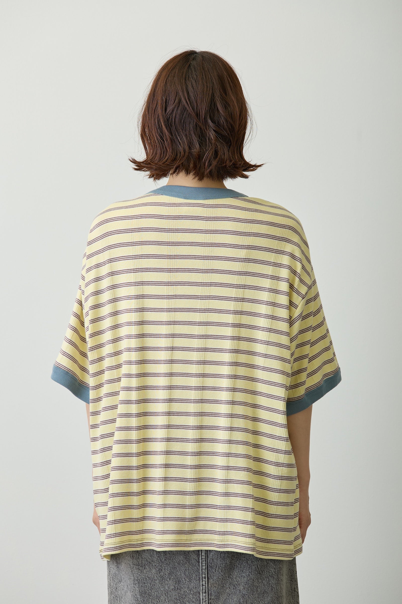 ちいかわ ビッグシルエットポケットTシャツ Robert P.Miller×Talking うさぎ BANANA