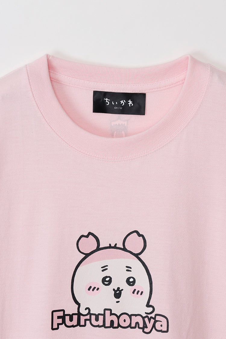 ちいかわ Tシャツ Furuhonya ライトピンク