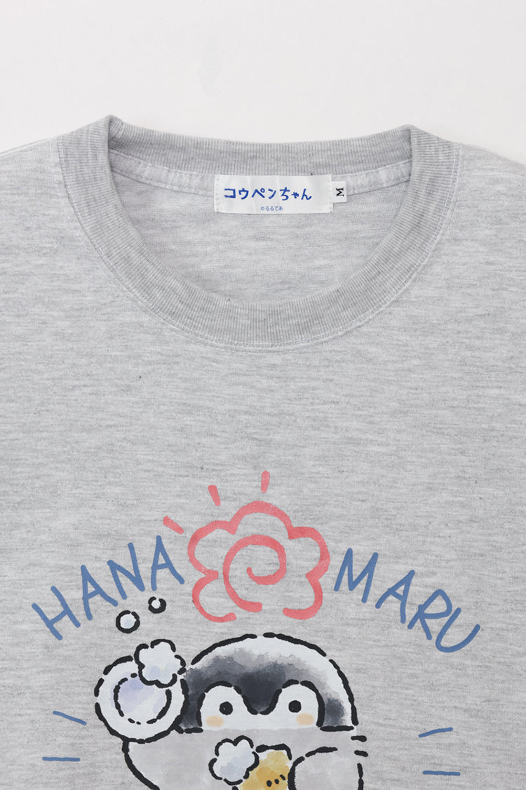 コウペンちゃん Tシャツ はなまる アッシュ