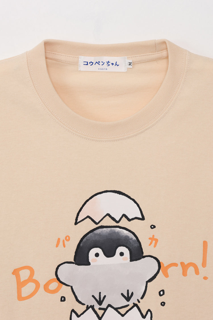 コウペンちゃん Tシャツ BORN ナチュラル