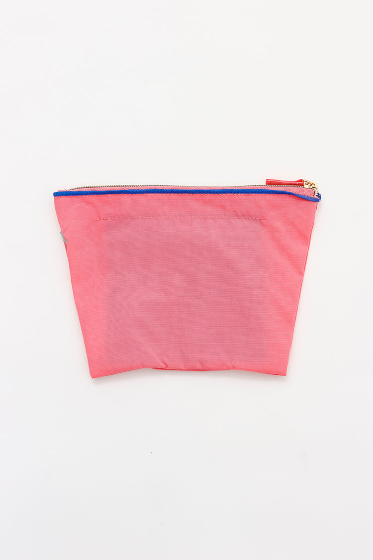 ちいかわ 刺繍ポーチ モモンガみてみて！ ピンク