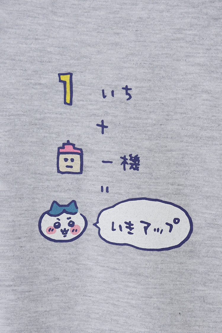 ちいかわ Tシャツ いきアップ アッシュ