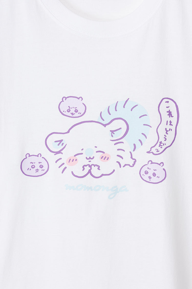ちいかわ Tシャツ モモンガ ホワイト