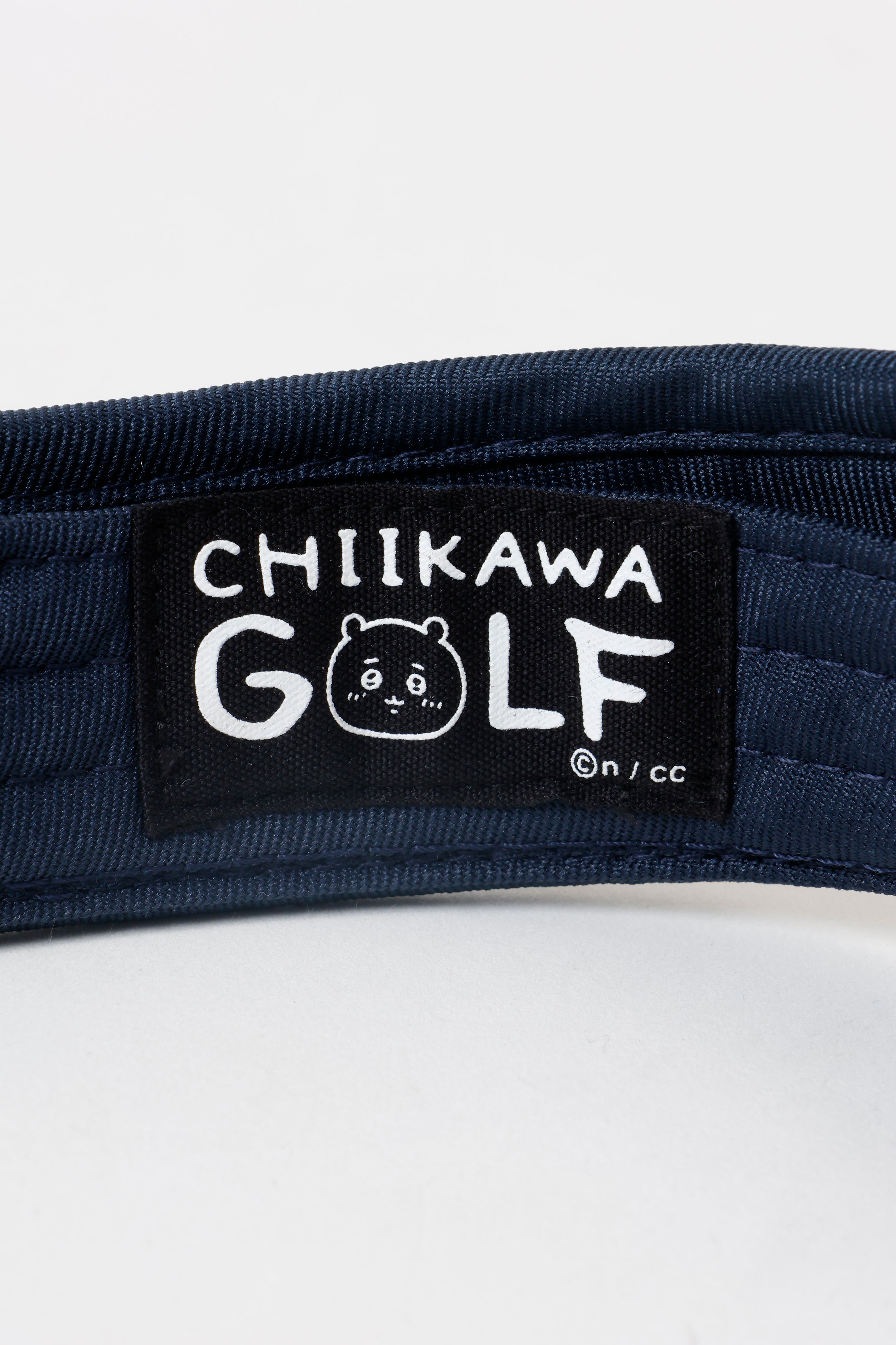 ちいかわGOLF バイザー パター ネイビー