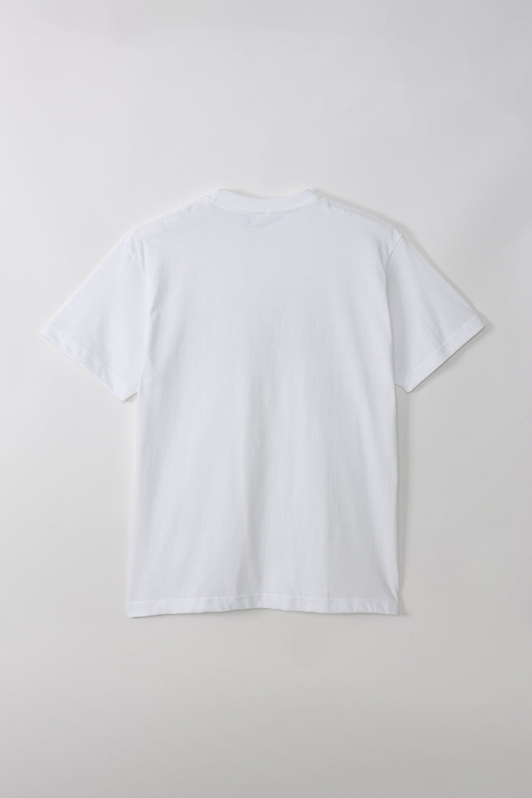 mofusand Tシャツ うさぎとチューリップ ホワイト