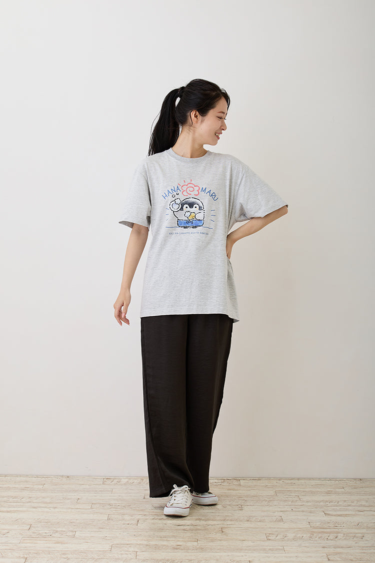 コウペンちゃん Tシャツ はなまる アッシュ