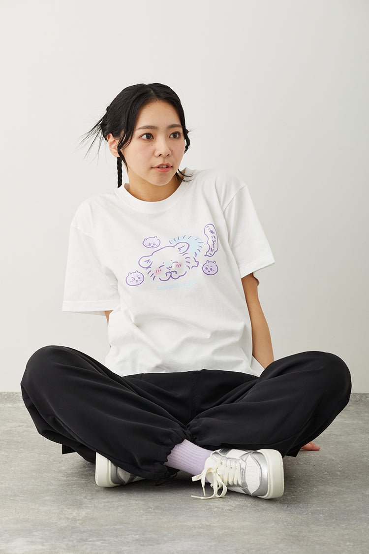 ちいかわ Tシャツ モモンガ ホワイト