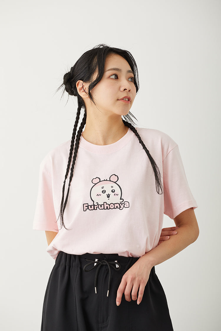 ちいかわ Tシャツ Furuhonya ライトピンク