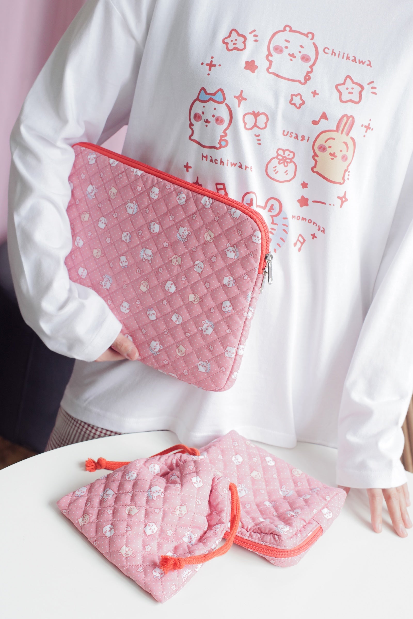 ちいかわ マルチケース 小さいの レッド