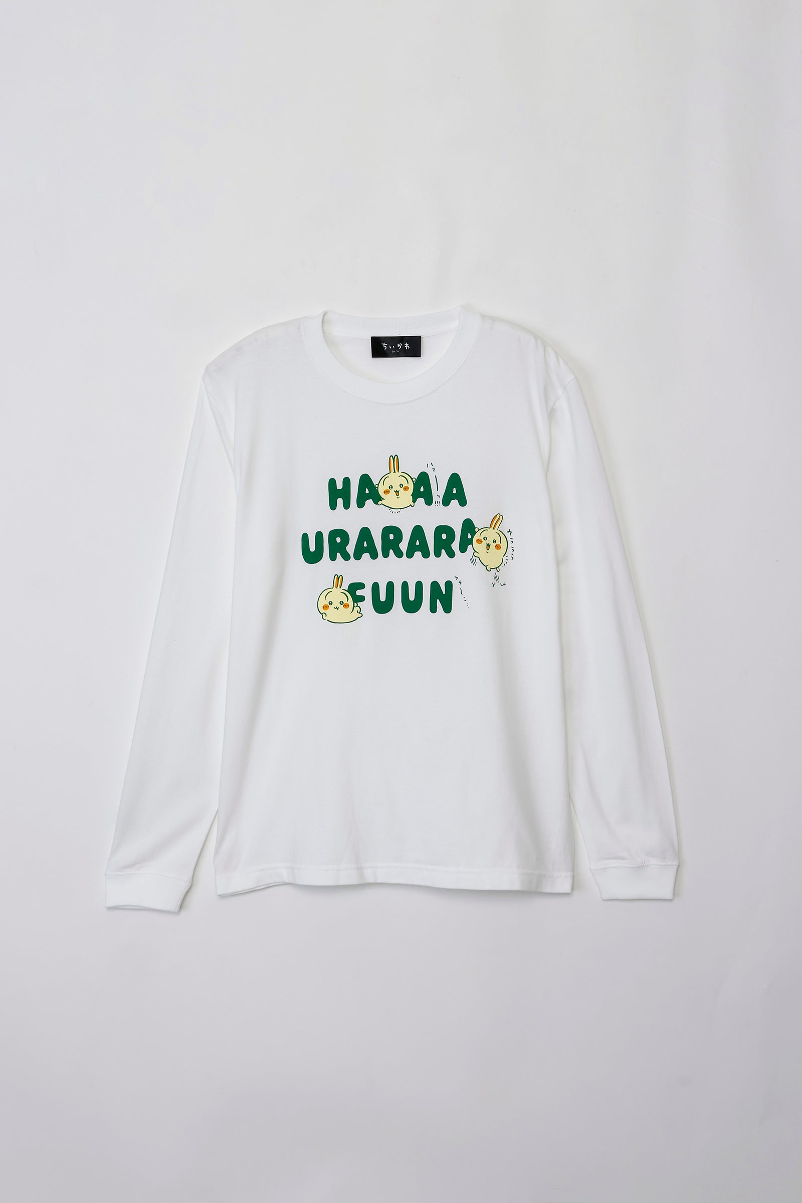 ちいかわ L/S Tシャツ うさぎ ホワイト