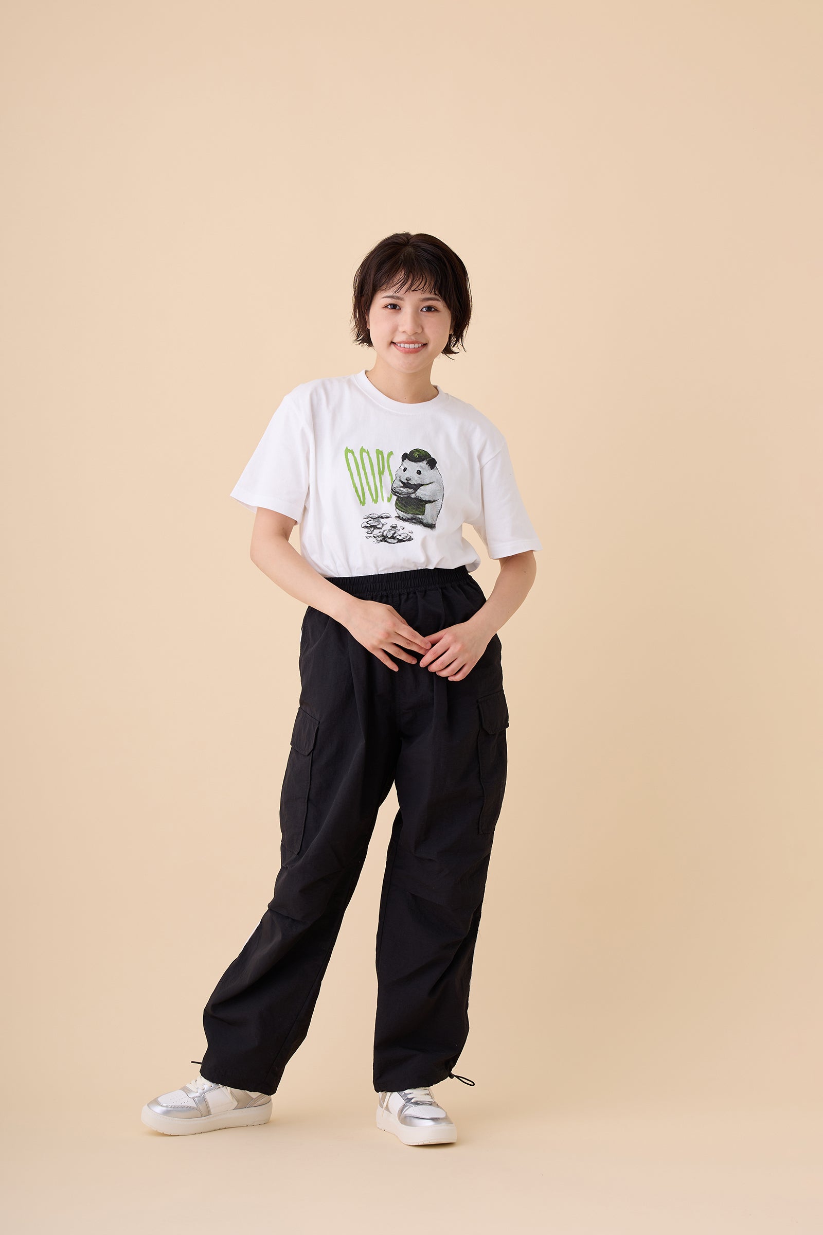 助六の日常 Tシャツ OOPS ホワイト