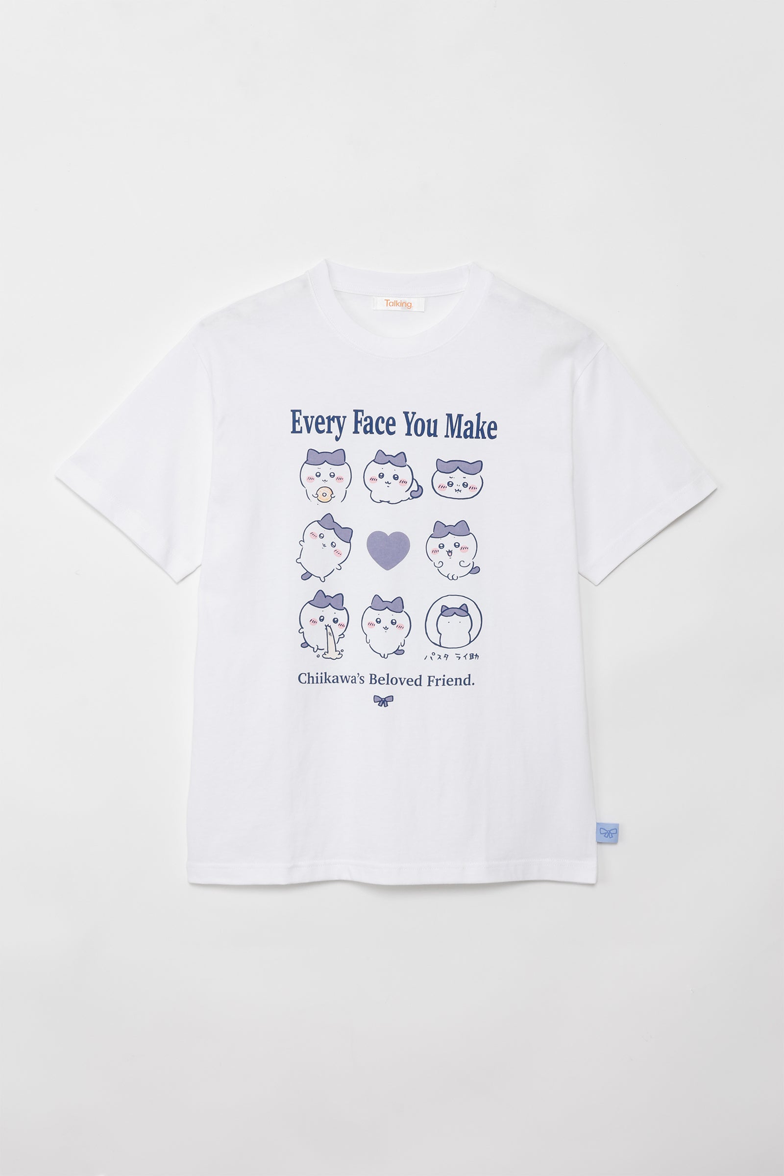 ちいかわ Tシャツ ハチワレシリーズ ホワイト