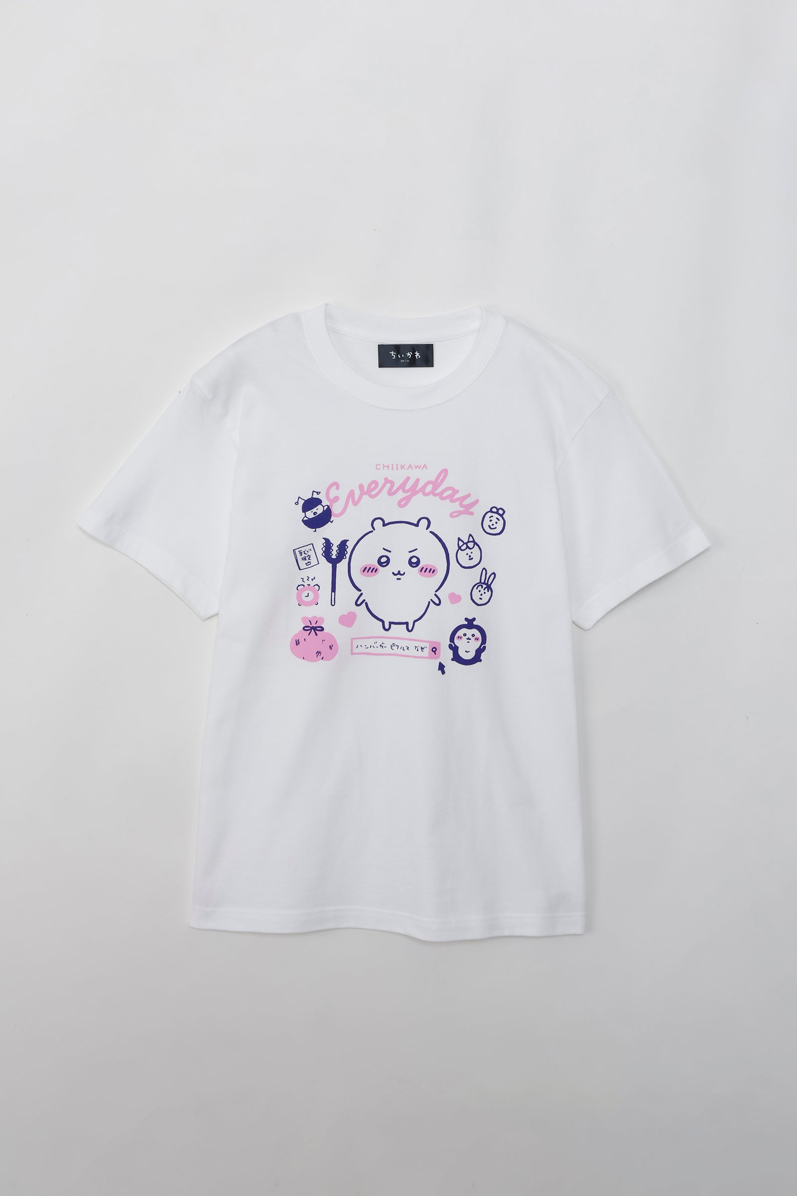 ちいかわ Tシャツ ちいかわの毎日 ホワイト