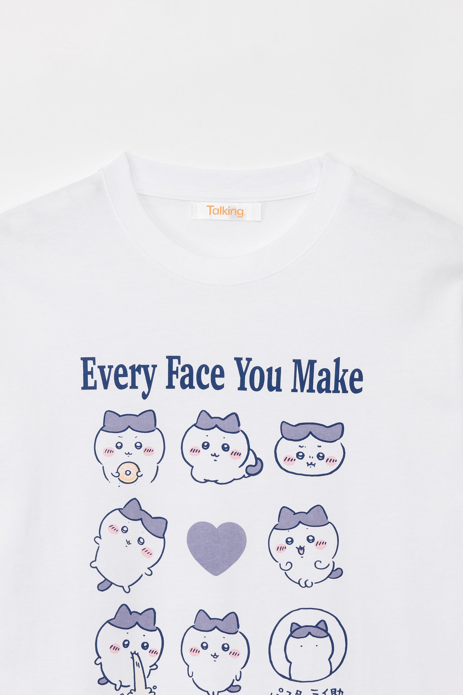 ちいかわ Tシャツ ハチワレシリーズ ホワイト