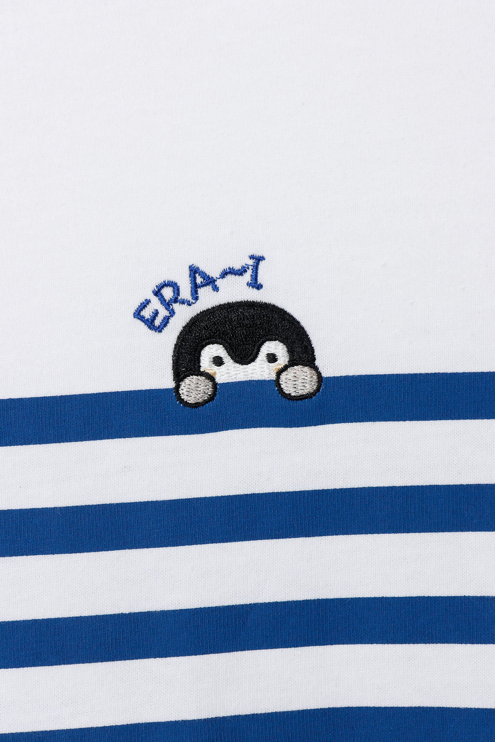 コウペンちゃん Tシャツ ボーダー ホワイト