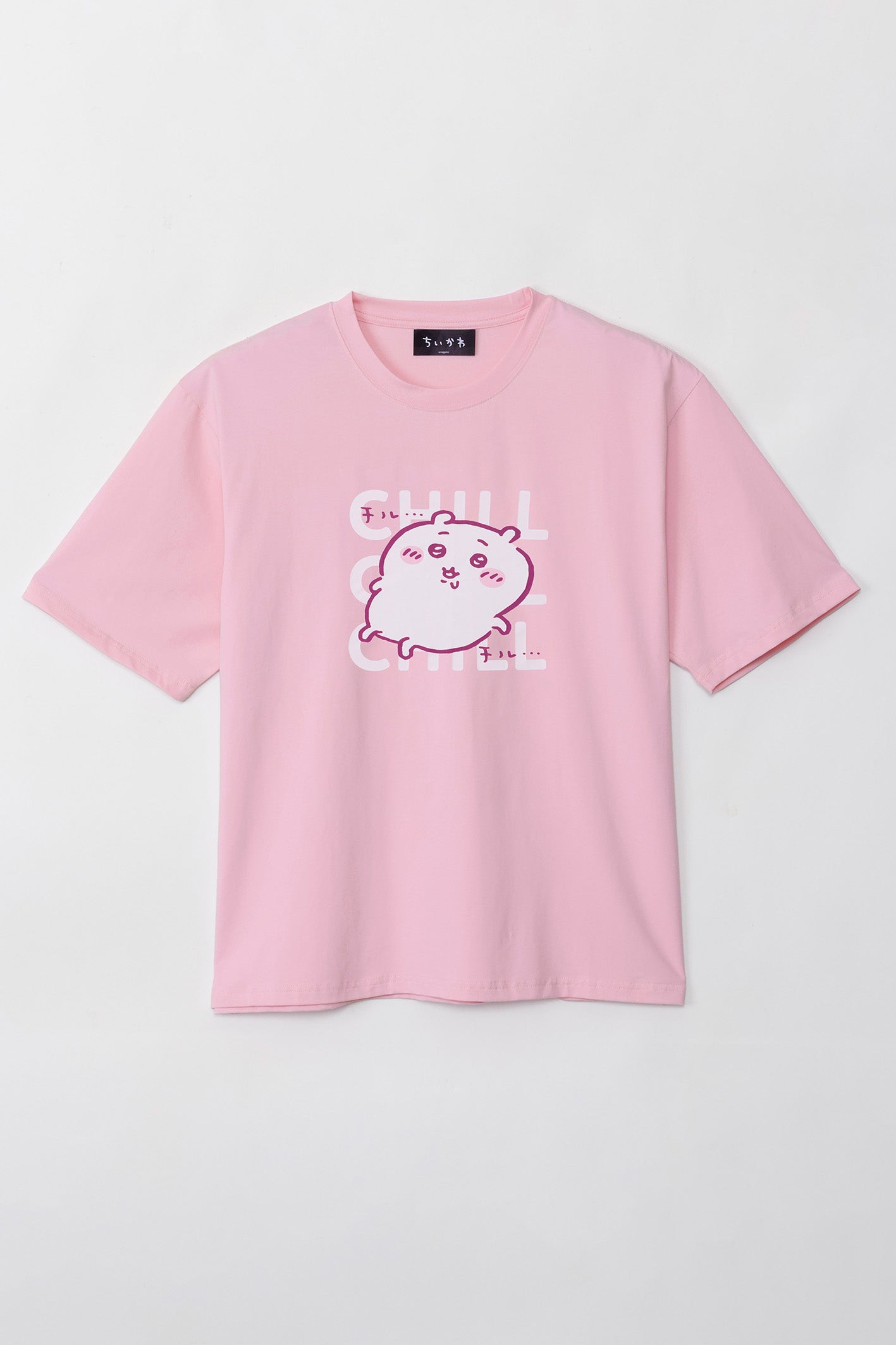 ちいかわ Tシャツ チルチルちいかわ ピンク