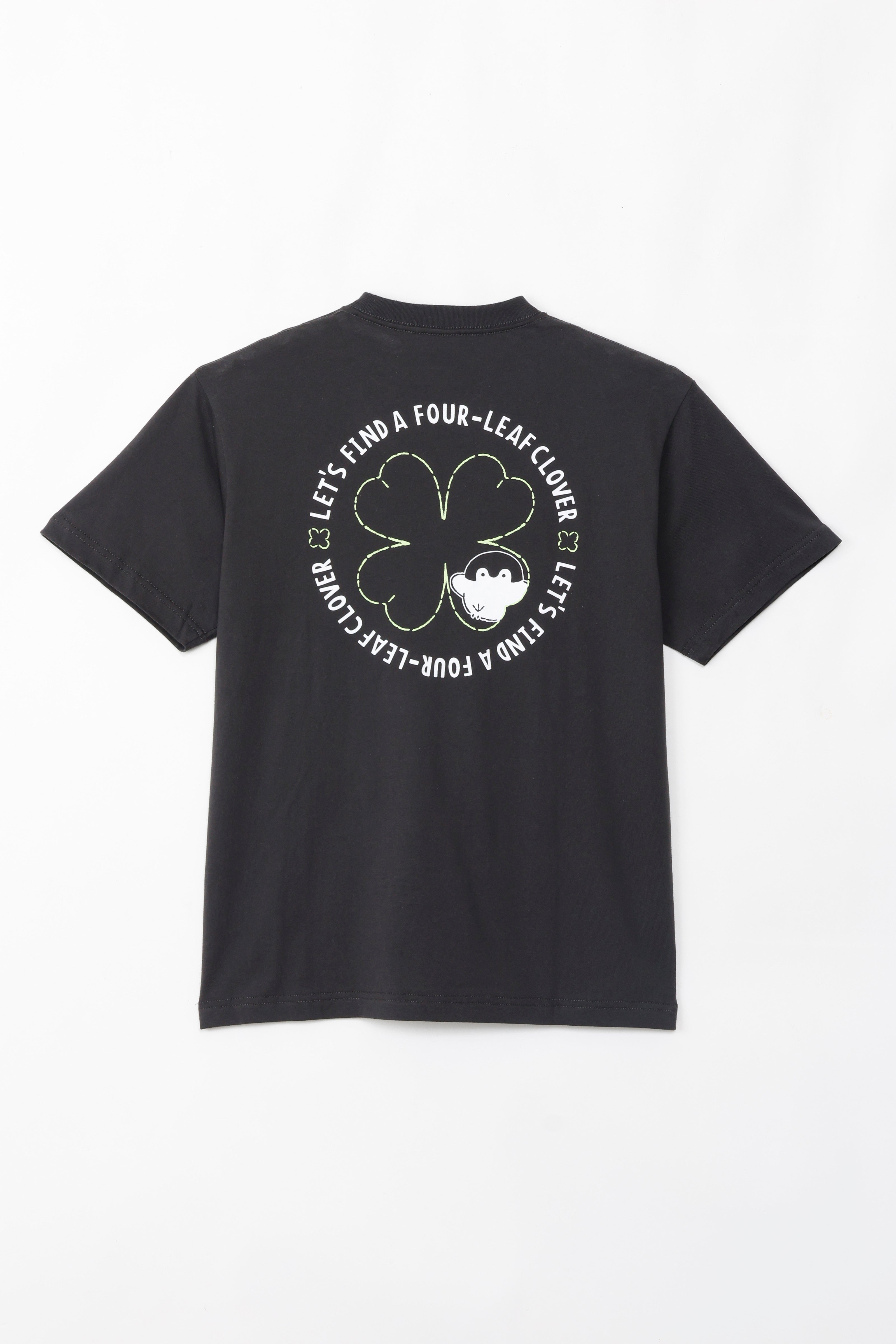 コウペンちゃん Tシャツ クローバー探し スミ