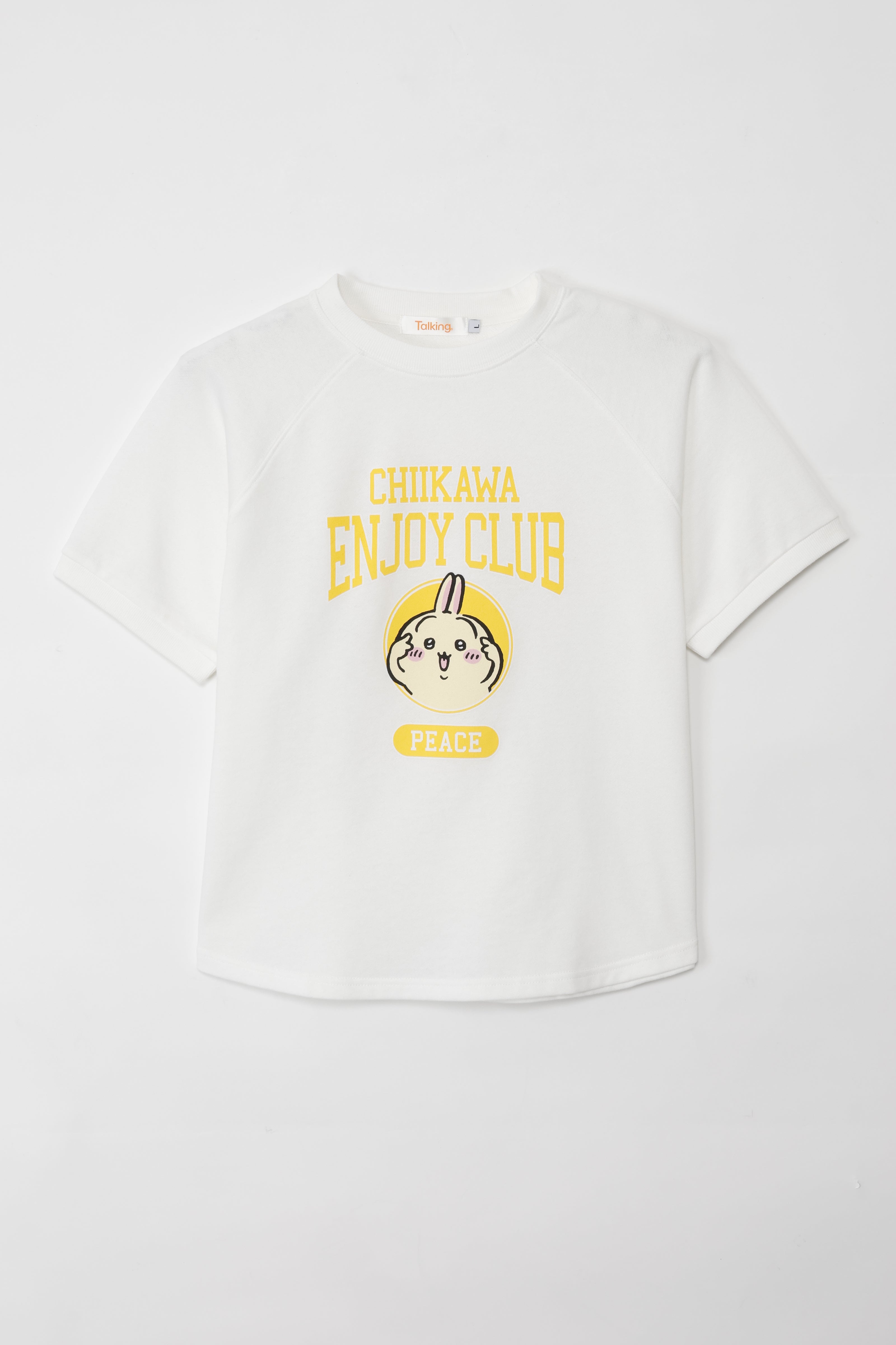 ちいかわ Tシャツ ピース うさぎ ホワイト