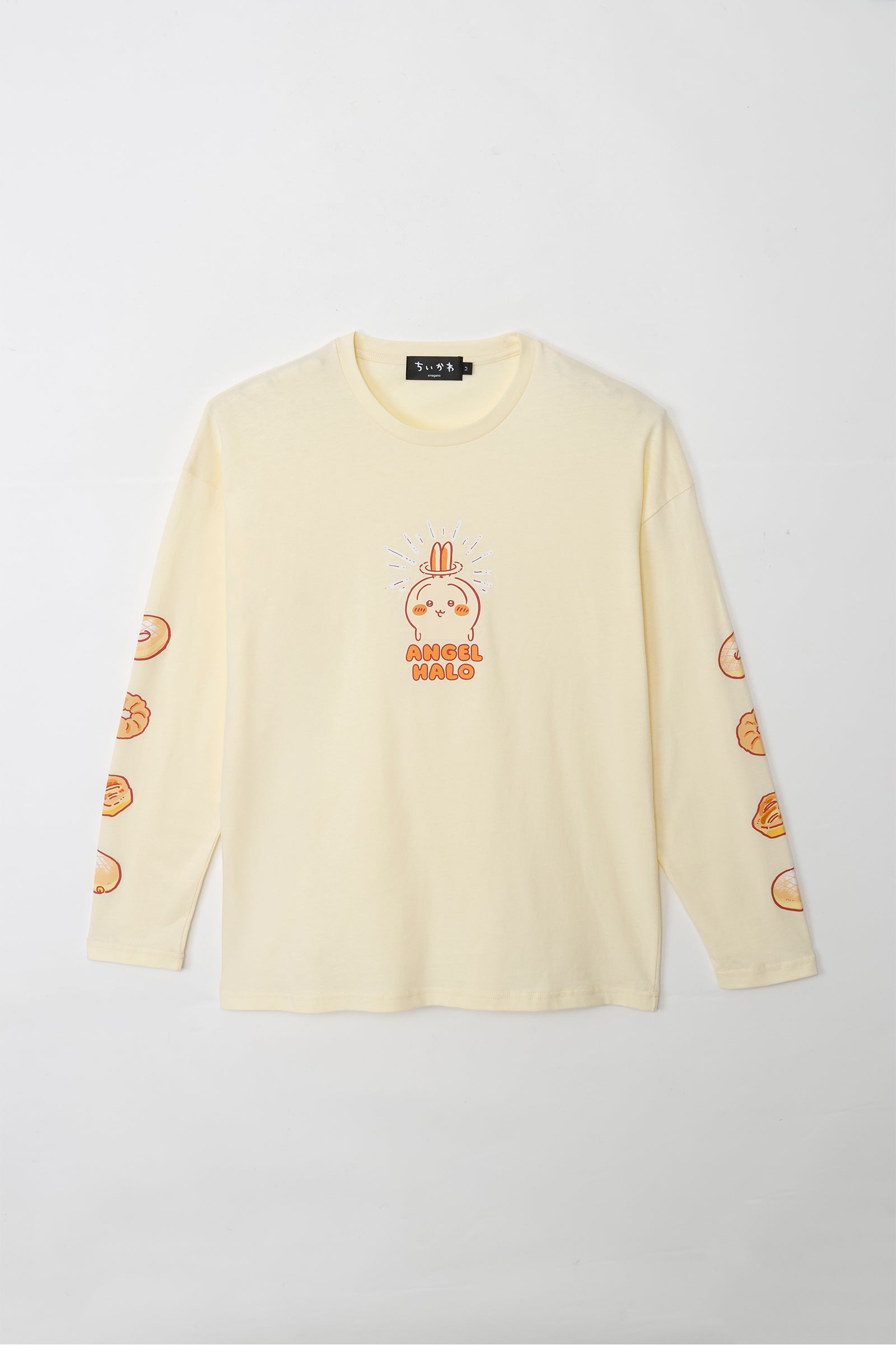 ちいかわ 長袖Ｔシャツ ドーナッツ イエローベージュ