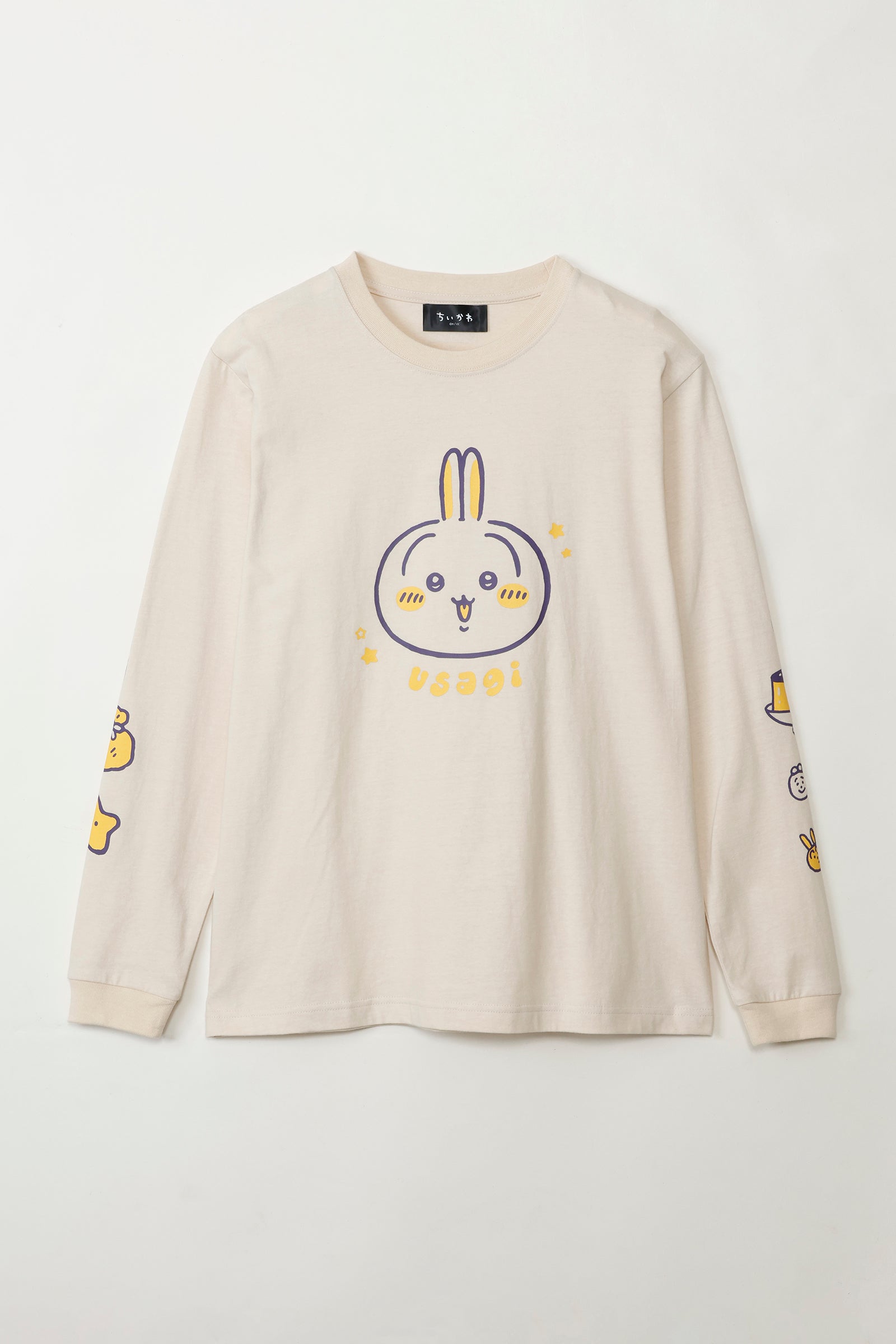 ちいかわ L/STシャツ うさぎ サンドベージュ