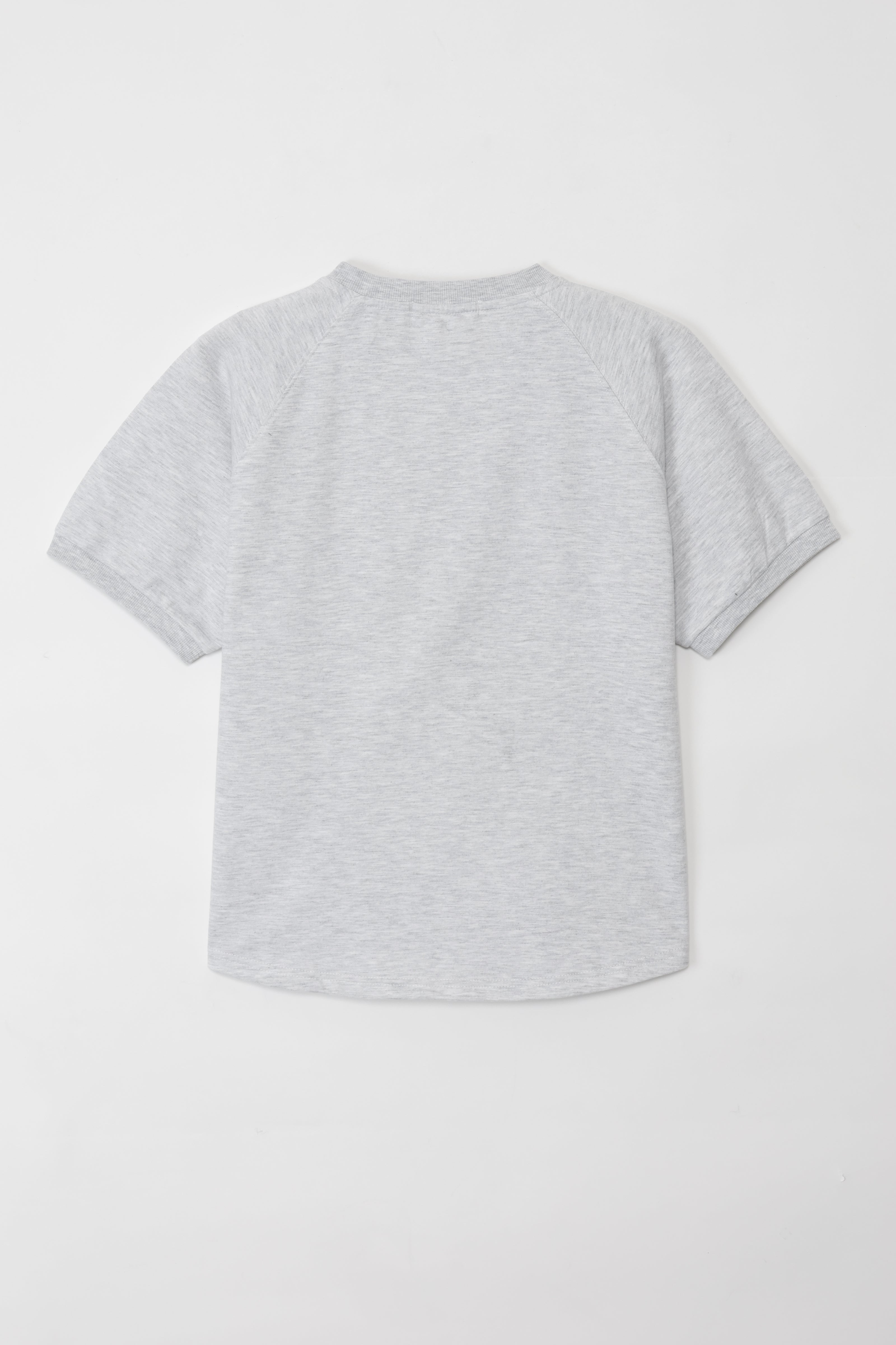 ちいかわ Tシャツ ピース ちいかわ 杢グレー