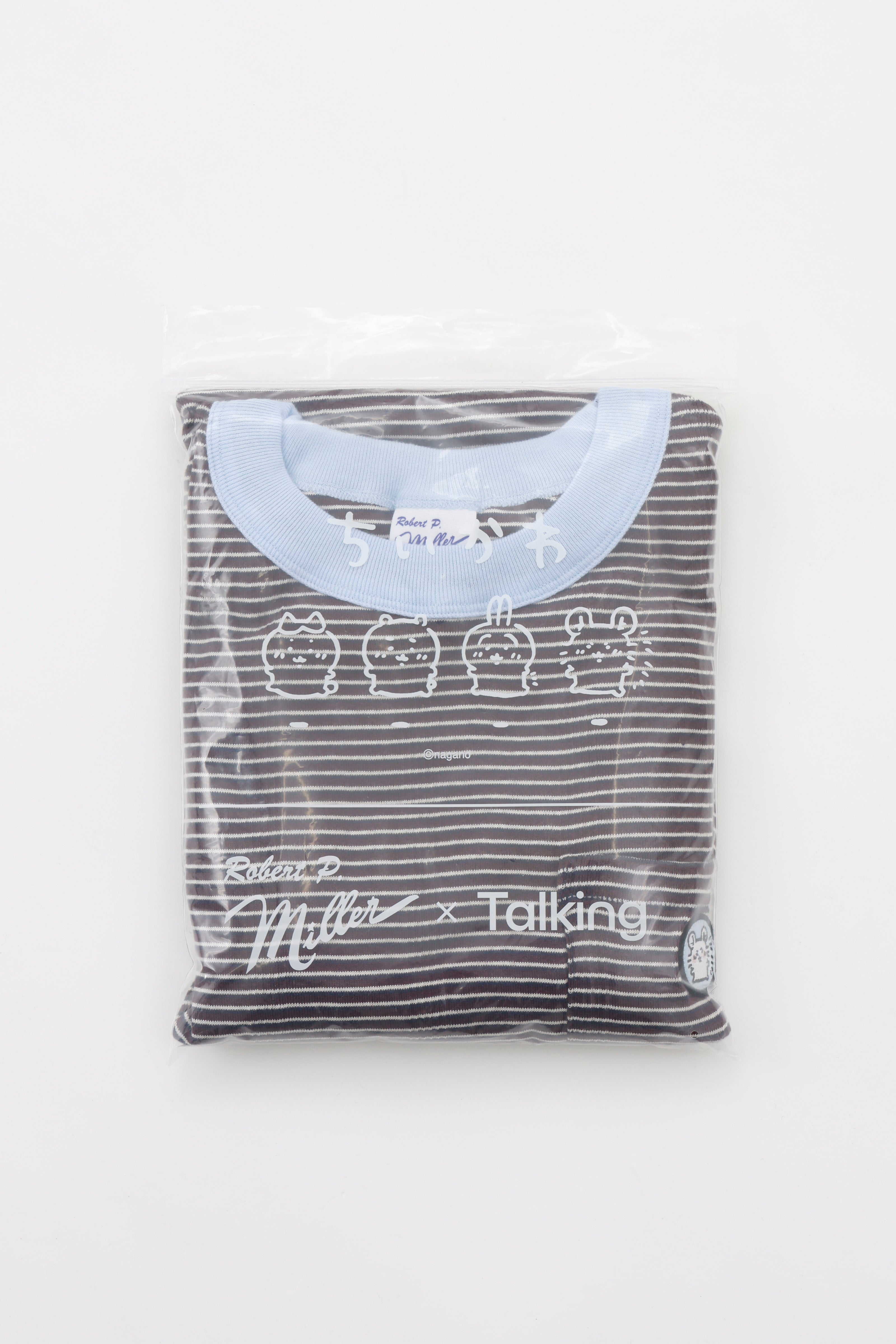 ちいかわ ビッグシルエットポケットTシャツ Robert P.Miller×Talking モモンガ COFFEE