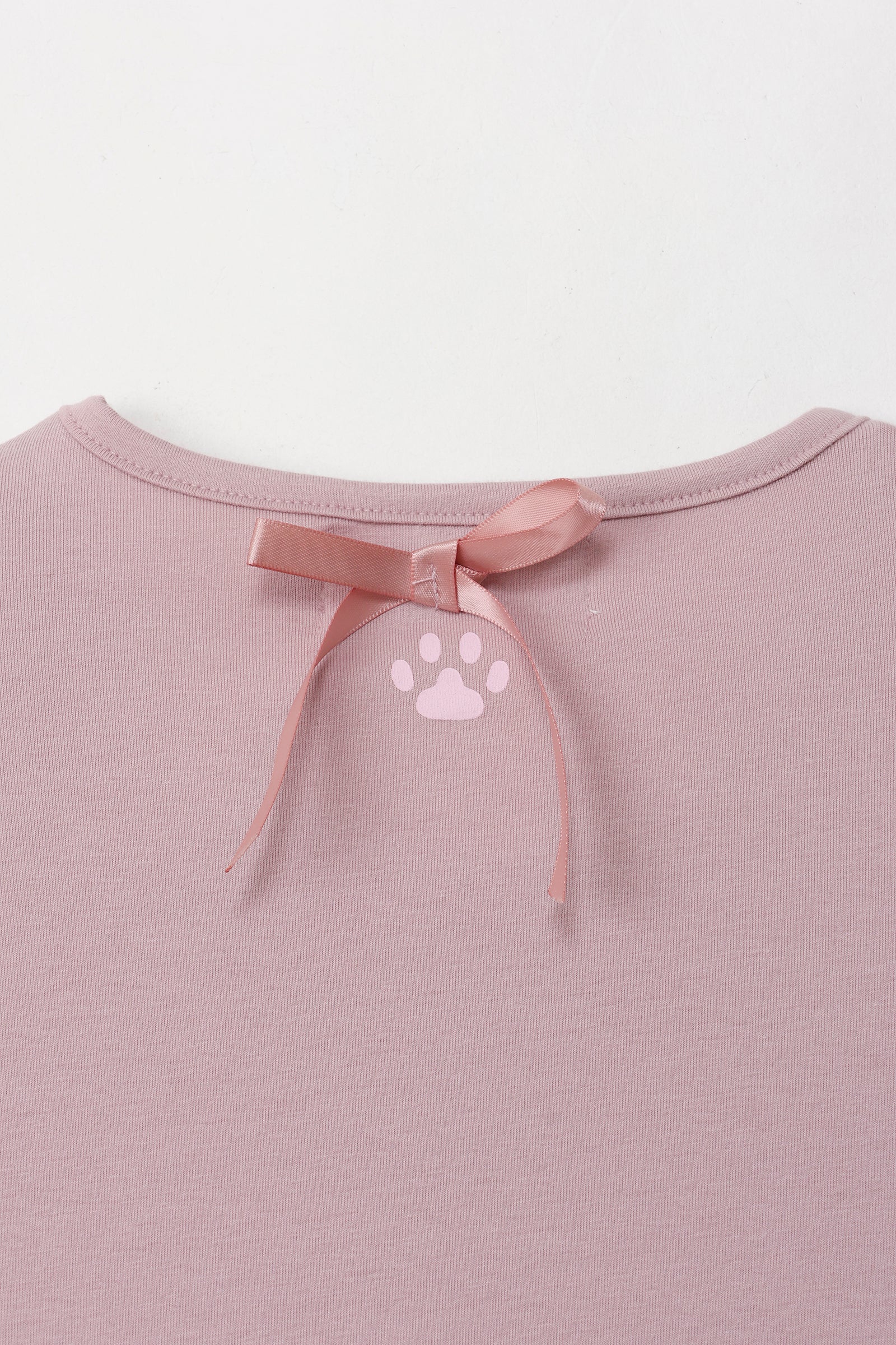 mofusand バレエコア Tシャツ ももりぼにゃん ピンク